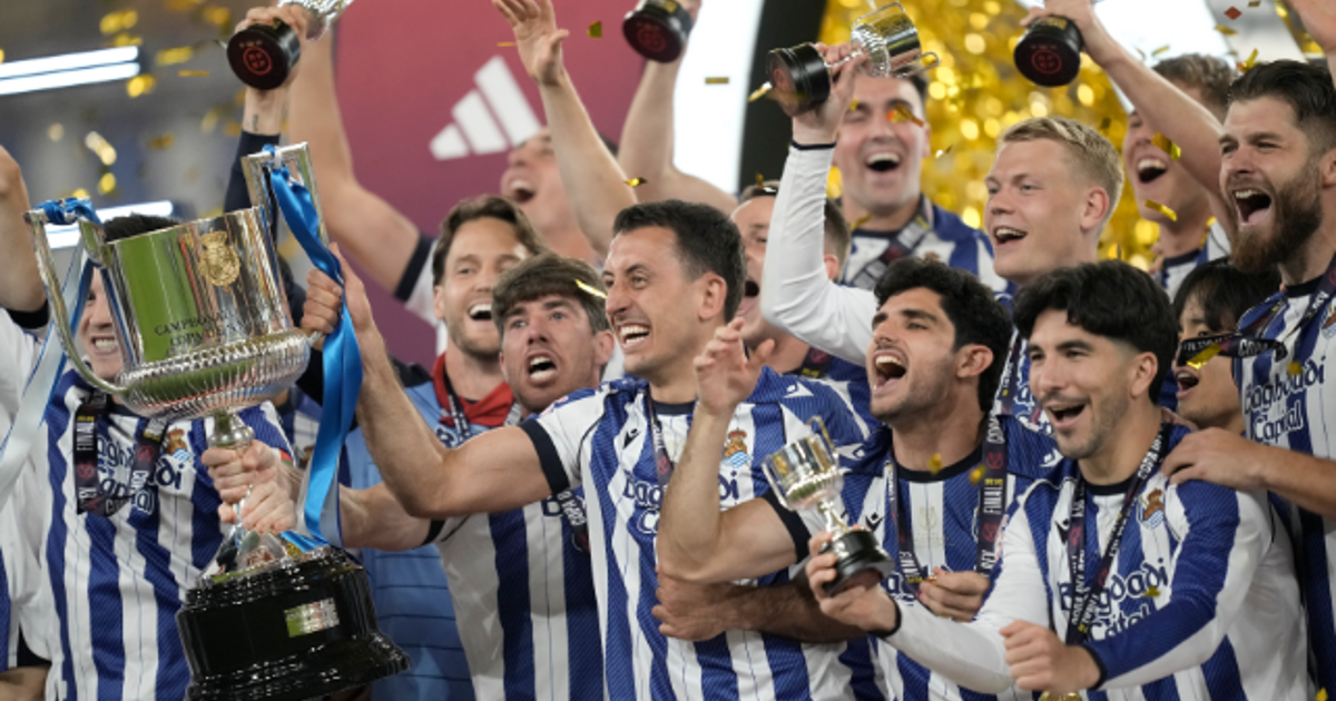 Kral Kupası'nda zafer Sociedad'ın